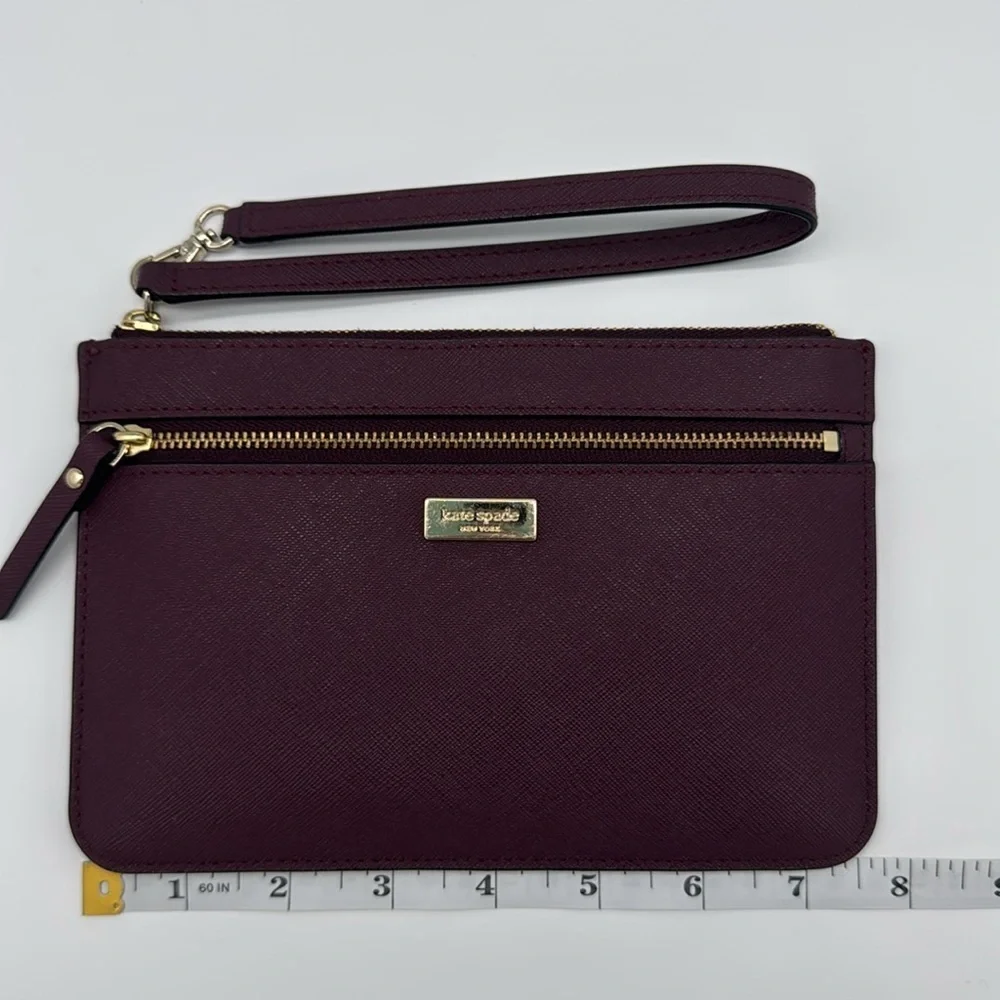 Kate Spade New York‎ Maroon Wristlet Wallet
